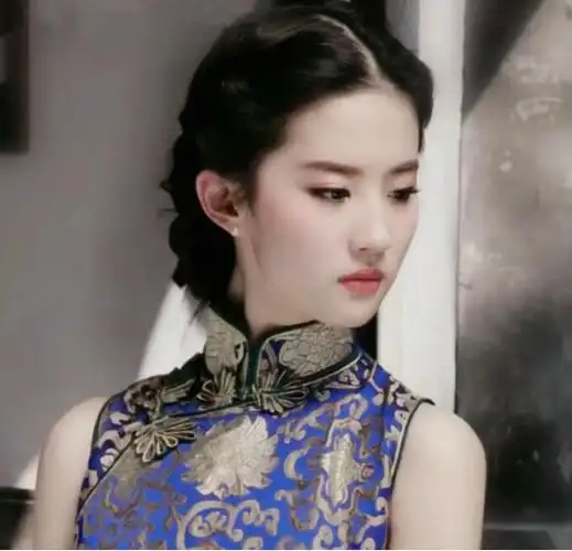 刘亦菲这组旗袍照我还是第一次见!太美了