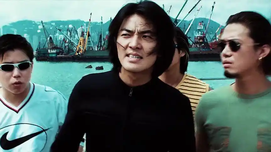 "做兄弟在心中,多少人的青春记忆".#郑伊健 #古惑仔 #陈浩南