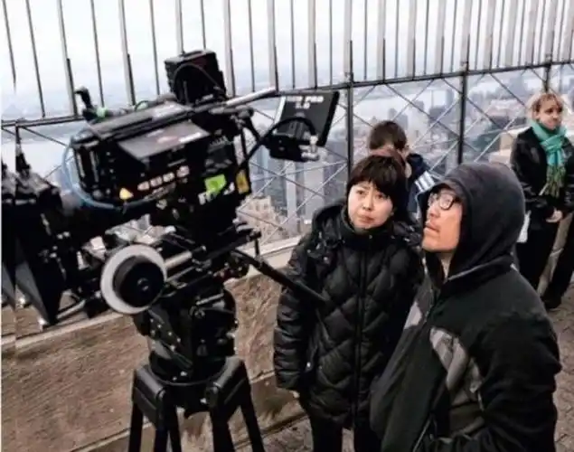 导演薛晓璐片场照片