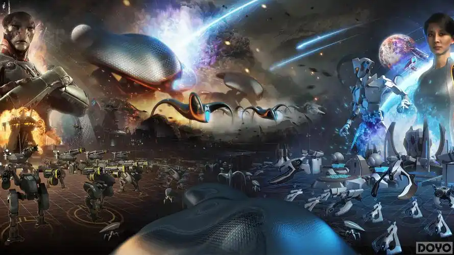 科幻题材即时战略游戏《灰蛊》壁纸公布