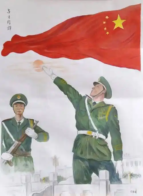 兵哥哥们有"画"对你讲!