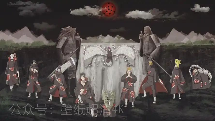 火影忍者动漫冷酷暗黑帅哥壁纸