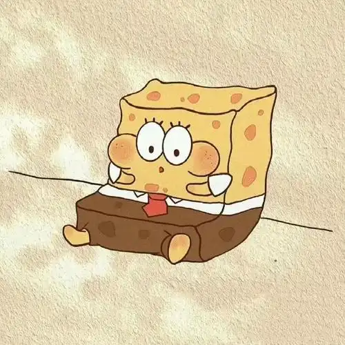 头像#海绵宝宝头像,我们一起去抓水母吧!