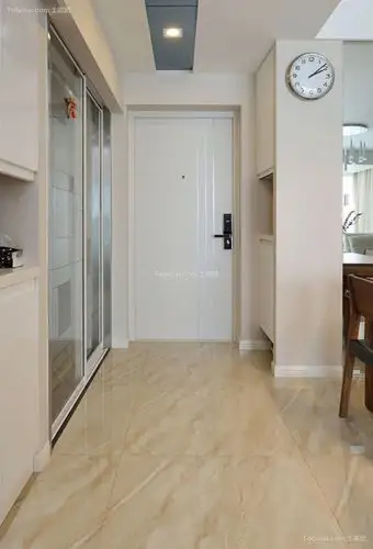 门厅地板效果图大全装修图片-土拨鼠2019门厅地板效果图大全装修效果