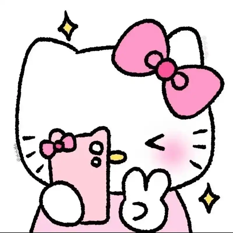 hellokitty #kitty猫 #kitty猫头像  - 抖音