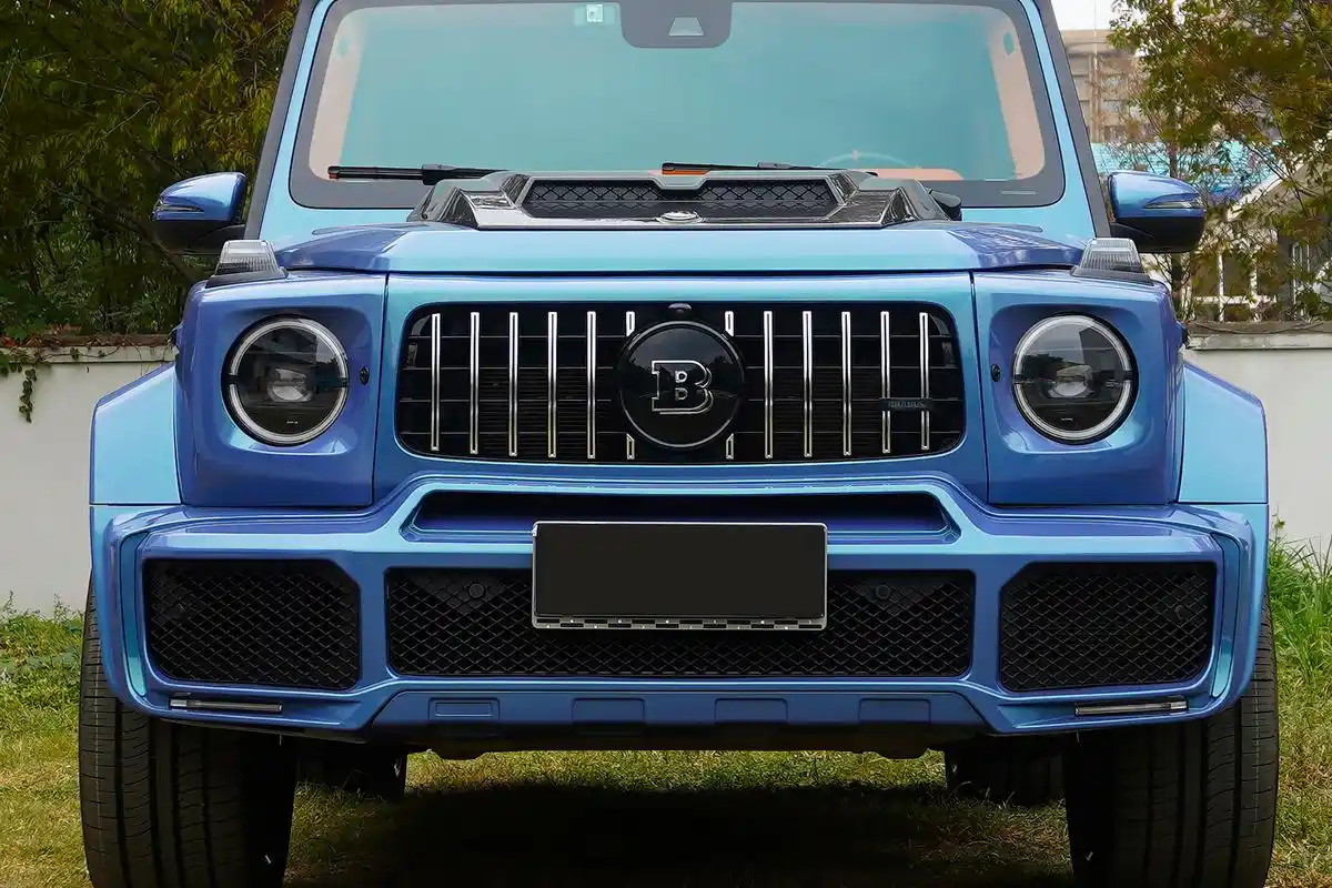 「没有普通的大g」奔驰g500升级巴博斯宽体包围