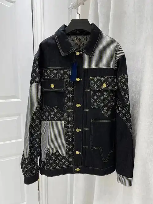 年度最帅联名牛仔衣nigo2 lvxnigo2牛仔外套nigo2真的太好看啦 相比于