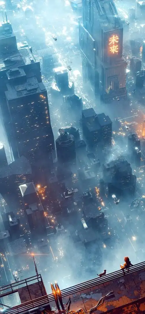 炫酷头像 霸气 科幻 帅气,炫酷头像(赛博朋克风格一组)