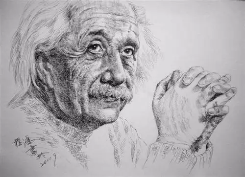 名人素描肖像,全是钢笔画的,感觉如何?
