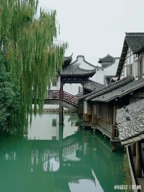 壁纸江南古镇小桥流水人家