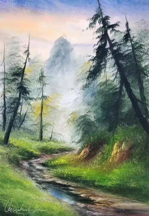 高清100幅风景画系列大自然的小美妙让人心旷神怡的