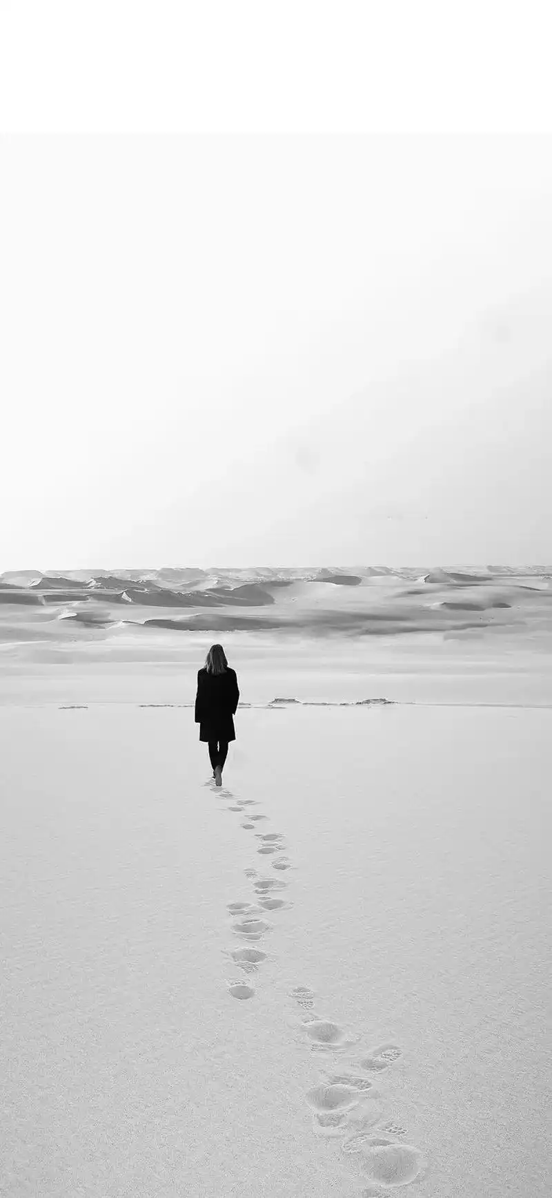 送你一组简约干净的黑白壁纸