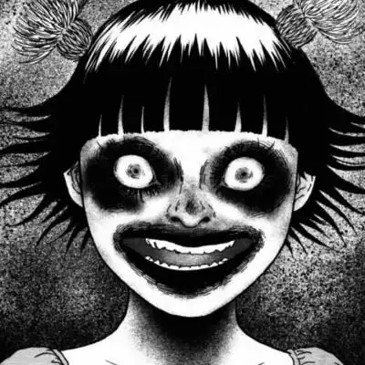 诡异 恐怖 黑白头像