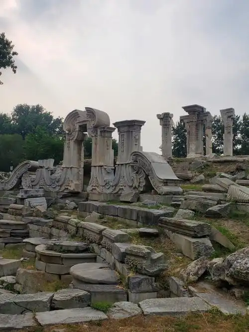 6月的圆明园二西洋楼