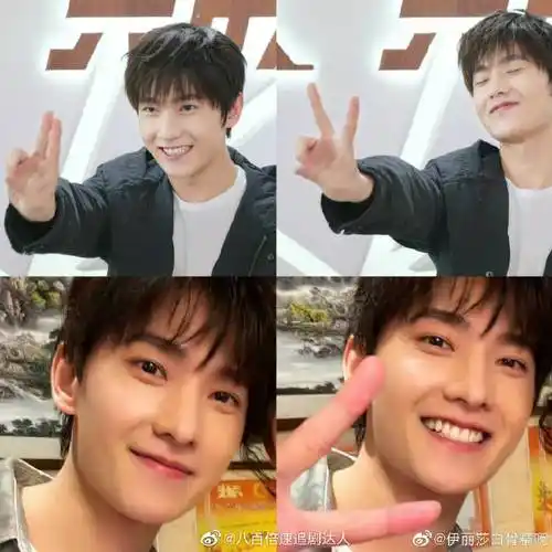 杨洋出道至今颜值变化##杨洋与路人的合照