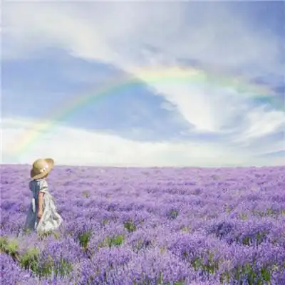 qq头像十背景图全套女生