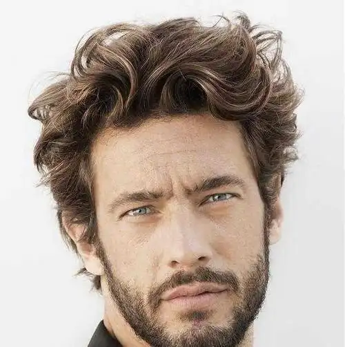 10款男士波浪卷发优雅气质堪称女神收割机