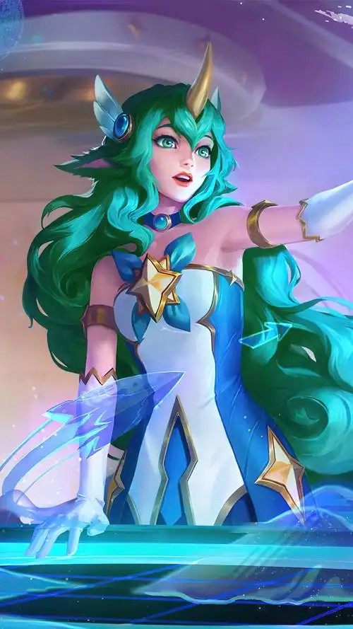lol英雄联盟 众星之子 索拉卡 soraka 星之守护者 手机壁纸