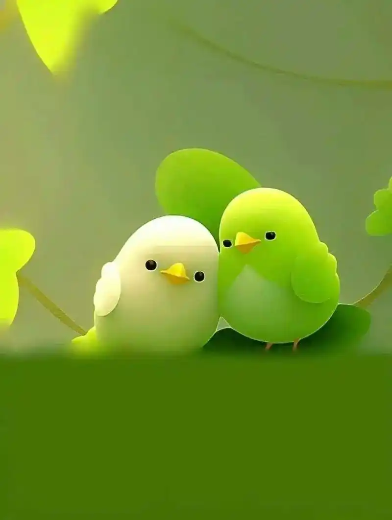 绿色护眼壁纸 - 抖音