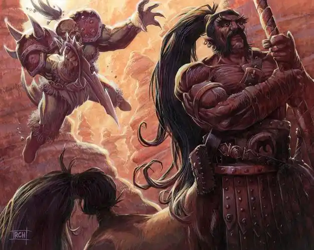 暴雪画廊新作 wow卡牌游戏人物原画欣赏