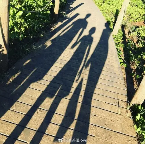 林志颖老婆泳装照秀长腿翘臀 一家三口牵手很温馨