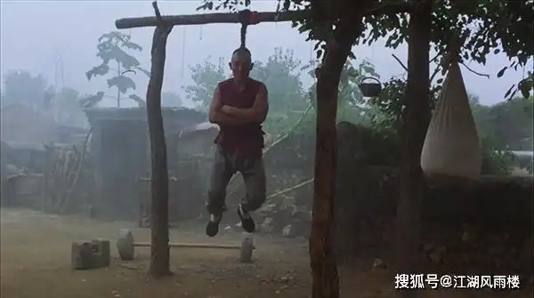 用辫子打人的老电影《神鞭》,辨剪了神留着,陈宝国在其中演混混