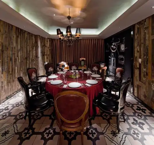 西餐厅包间效果图