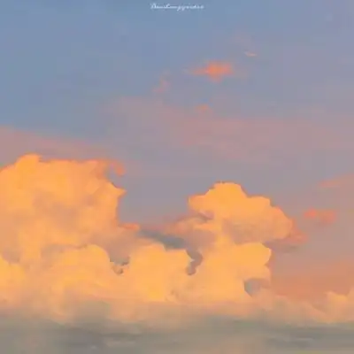 唯美ins干净高清背景图如果云层的天空是一封信