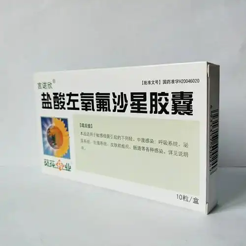 盐酸左氧氟沙星胶囊