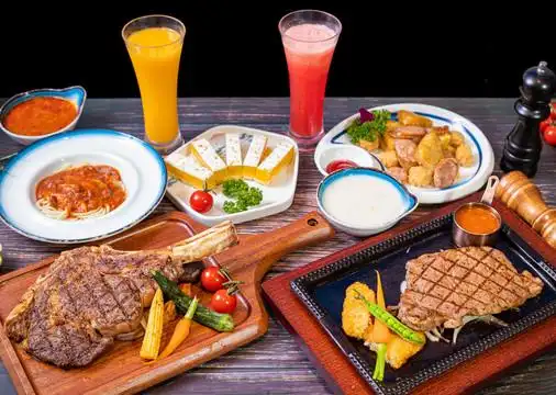 西餐厅自助餐甜点美食图片