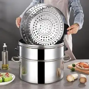 蒸包子锅商用蒸锅煤气超大号图片