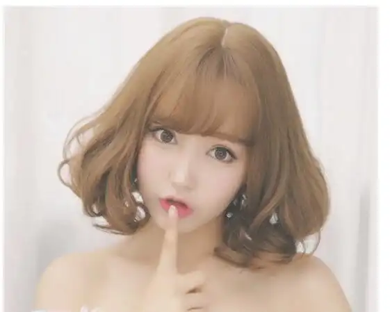 女生内扣带刘海发型图片 内扣带刘海怎么扎