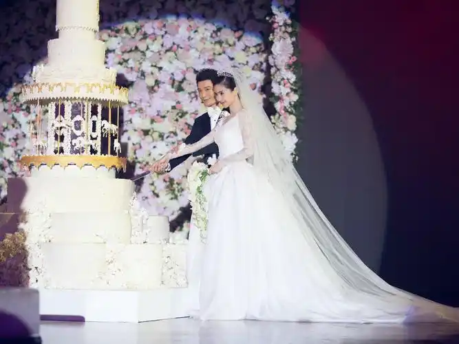 黄晓明angelababy浪漫婚礼现场壁纸大全