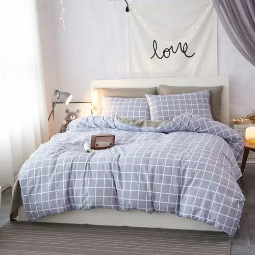 firs杉杉家纺 简约纯棉床上用品四件套全棉三件套1.5/1.8/2.