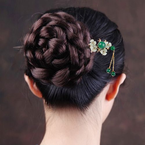 发饰江南森林发簪流苏步摇女系簪古风汉服配饰盘头发饰