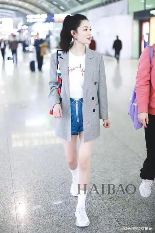 女明星们私服大盘点,老爹鞋成为造型首选