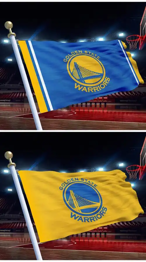 晖姝2022勇士总旗帜 勇士总旗2022金州队旗nba球队旗子大旗挂旗定做