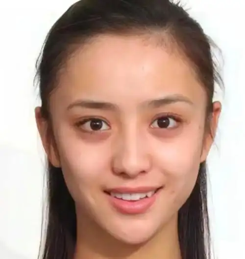 展开10位素颜证件照的女明星对比,有的差距太大,刘亦菲素颜清纯