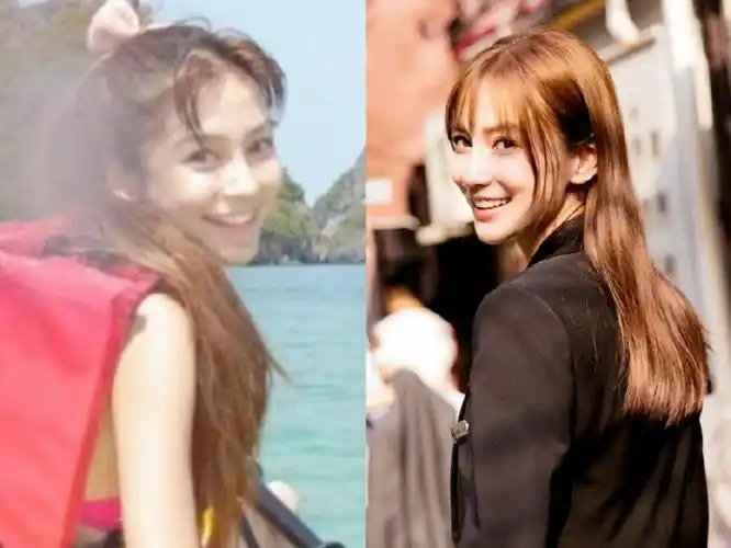 angelababy十年前后容貌对比#大家看看她各个时期的照片就知道她抑北