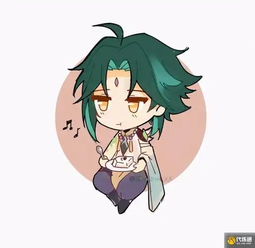 原神魈版头像搞笑