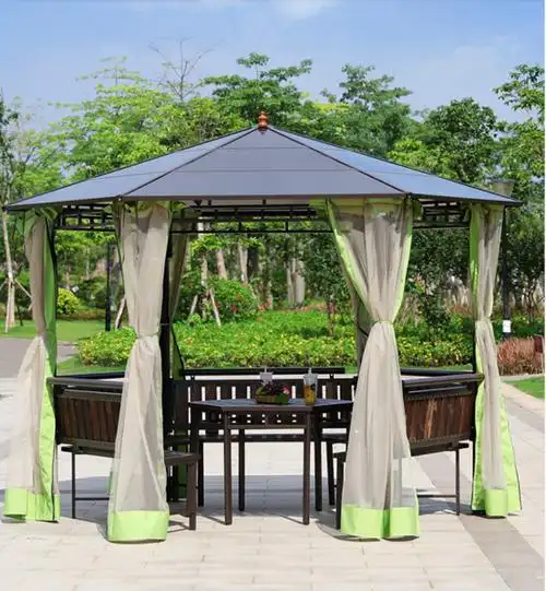 庭院设计必有一亭,遮风挡雨又遮阳,怎么能少得了凉亭-远茂户外家具