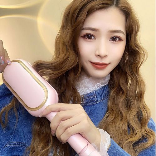 蛋卷头卷发棒女卷发神器泡面头32mm短发长发水波纹羊毛卷夹板懒人