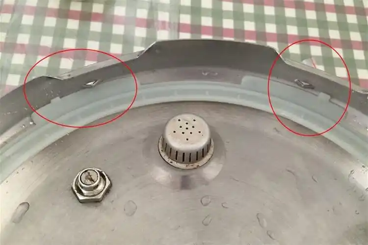 定做适用电压力锅5l6l塑料支架电高压锅固定圈硬圈塑料圈配件