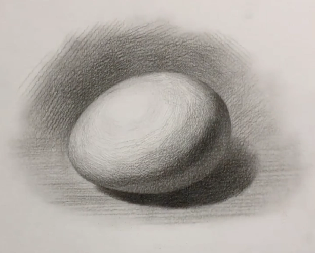 素描鸡蛋画法步骤二三大面五大调子图解相关内容:明暗五调子动动手指