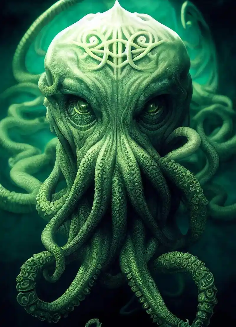 ai绘制克苏鲁 - 抖音