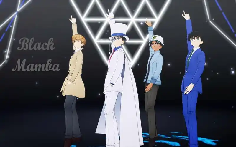 名侦探柯南mmd34男团的blackmamba