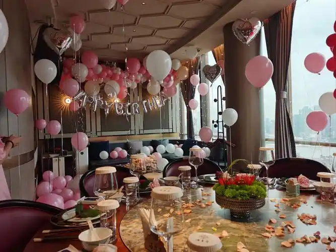 女孩子过生日,生日,房间布置.粉色系