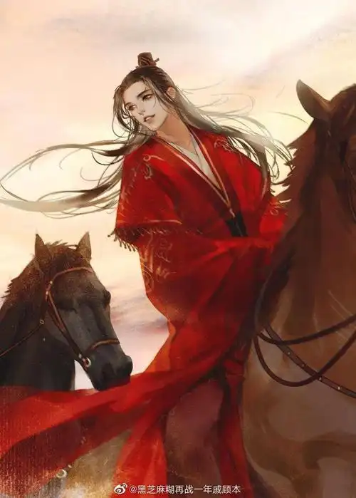 帅气的红衣小哥哥壁纸