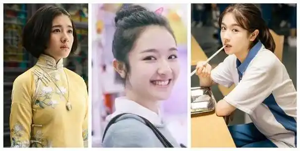 李兰迪10岁-24岁荧屏变化,五官等比例长大,神似沈傲君