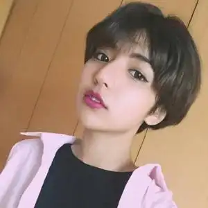 假发女短发圆脸帅气中性齐耳短直发bobo头蓬松逼真自然男全头套式